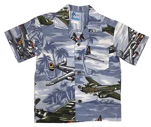RJC Youth B Bomber Hawaiian Shirt
